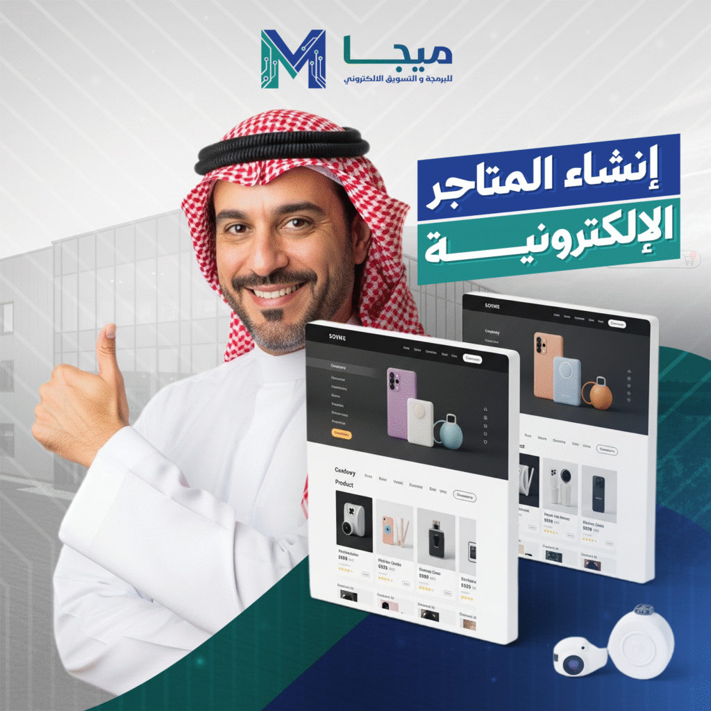 تصميم وبرمجة متاجر الكترونية