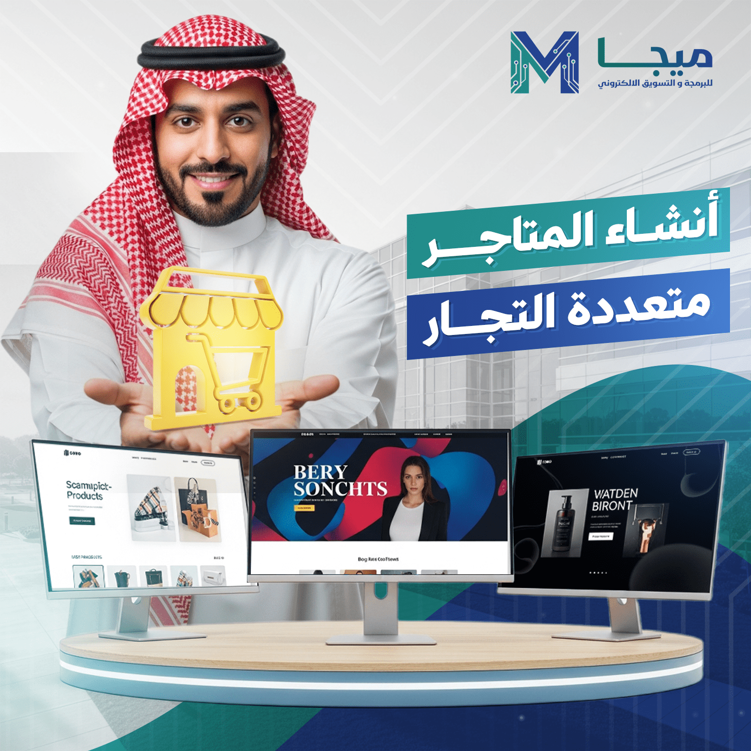 تصميم وبرمجة متجر متعدد التجار